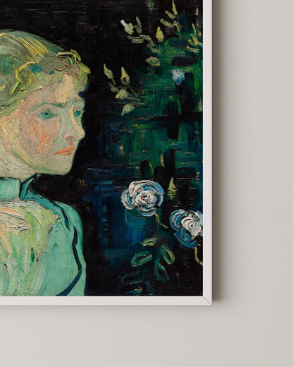 Woman In Green Print- Wall Art -Paperhus- Printable wall art - Instant downloads - DIY home decor -Paperhus