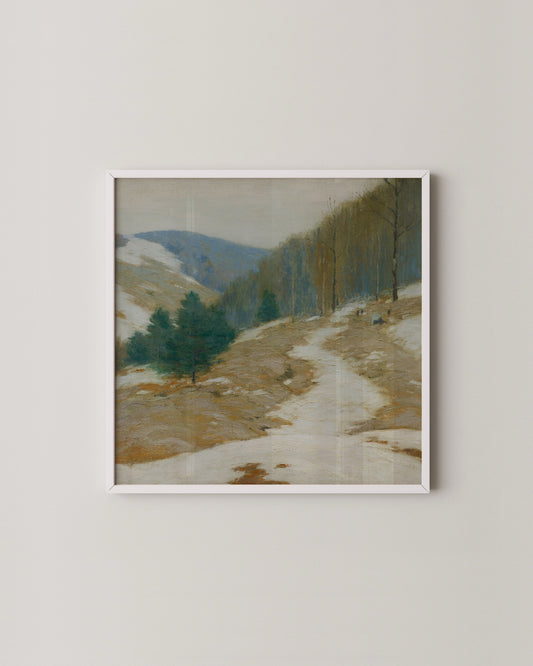Winter Landscape Print