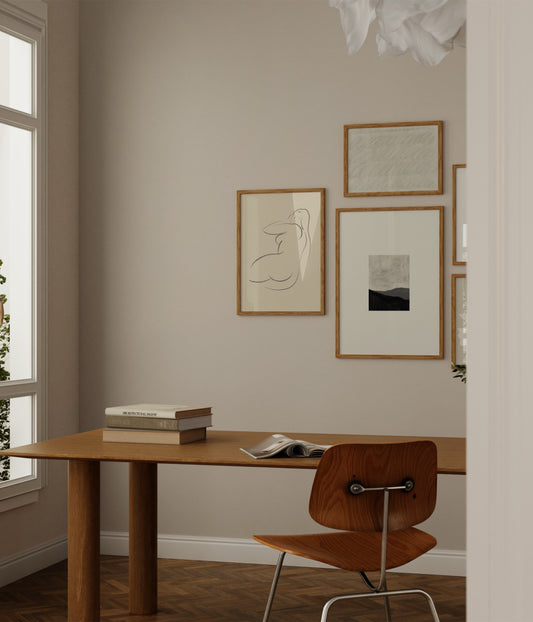 Minimalist Gallery Wall Set Of 5
