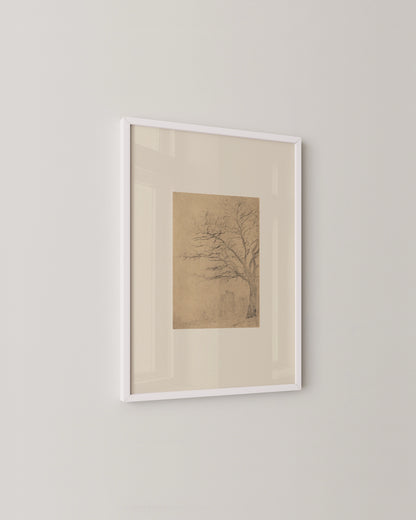 Tree Study Sketch Print
