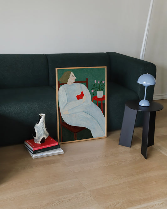 The Reading Nook printable wall art by Paperhus