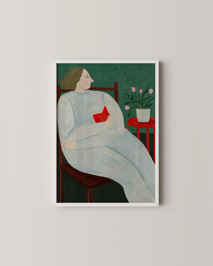 The Reading Nook Print
