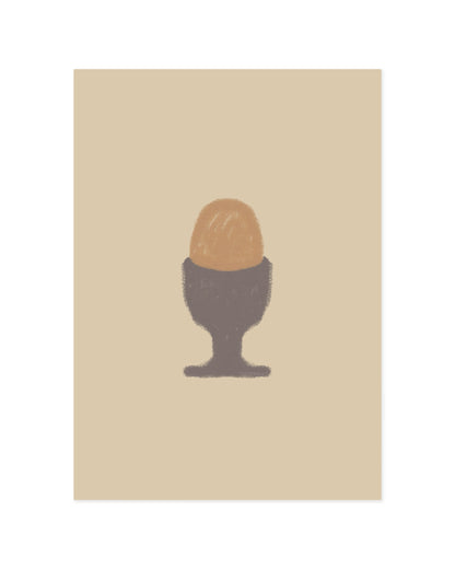 Kitchen Objects. Egg Cup printable wall art by Paperhus