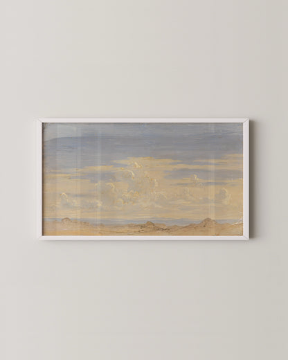 Golden Sky TV Art