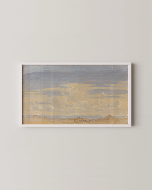 Golden Sky TV Art