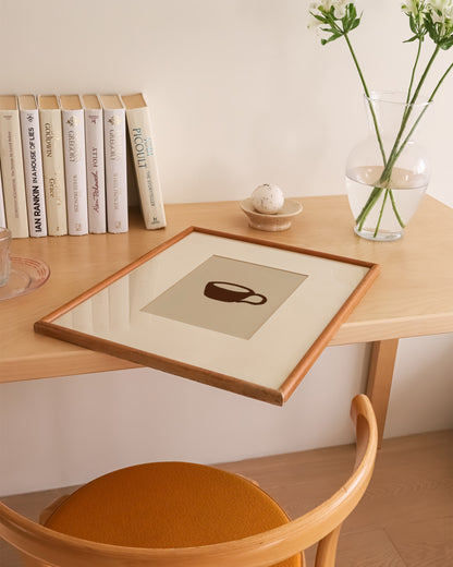 Kitchen Objects. Coffee Cup printable wall art by Paperhus