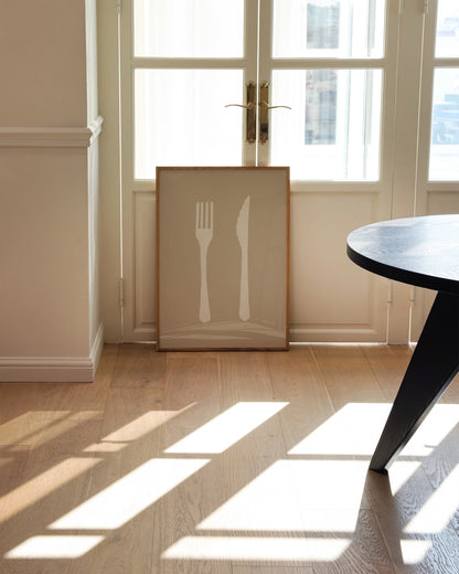 Kitchen Objects. Cutlery I printable wall art by Paperhus