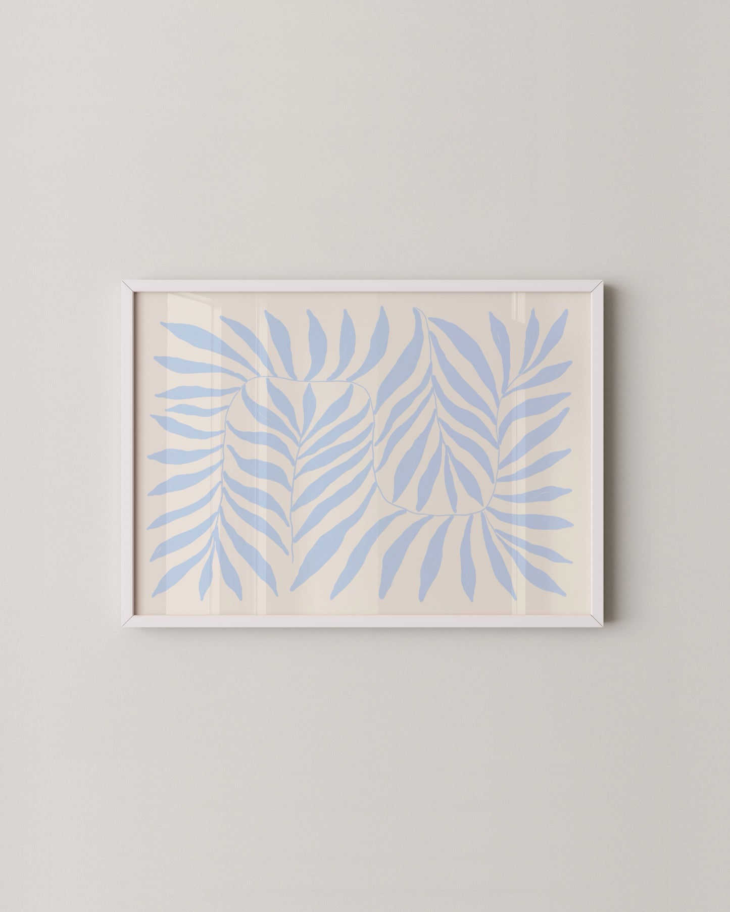 Blue Botanical Print- Wall Art -Paperhus- Printable wall art - Instant downloads - DIY home decor -Paperhus