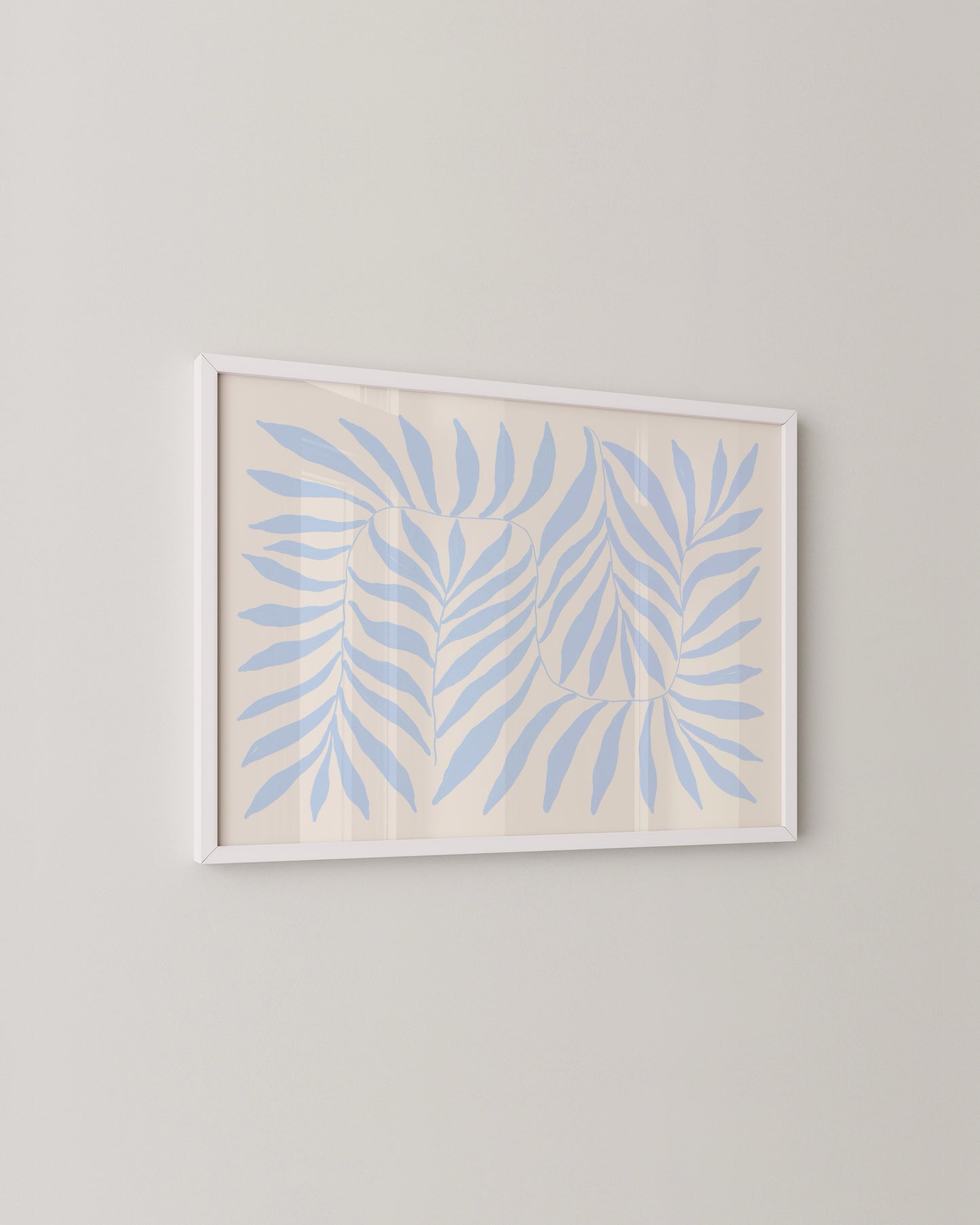 Blue Botanical Print- Wall Art -Paperhus- Printable wall art - Instant downloads - DIY home decor -Paperhus