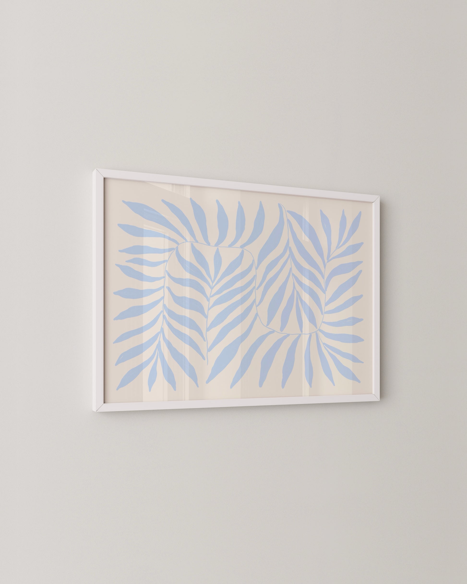 Blue Botanical Print- Wall Art -Paperhus- Printable wall art - Instant downloads - DIY home decor -Paperhus