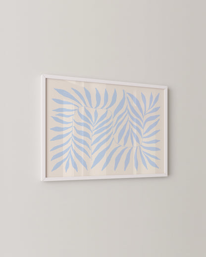 Blue Botanical Print- Wall Art -Paperhus- Printable wall art - Instant downloads - DIY home decor -Paperhus