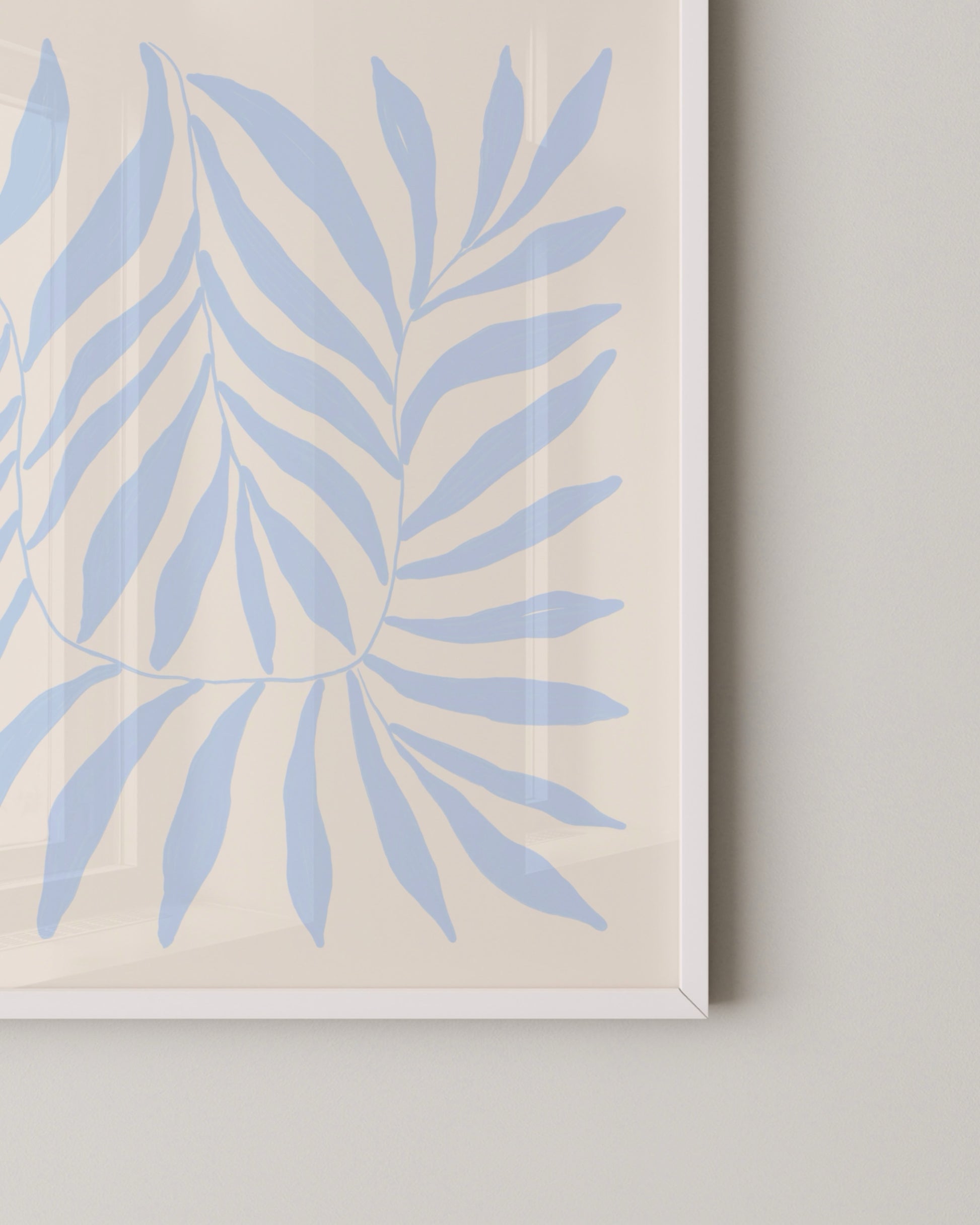 Blue Botanical Print- Wall Art -Paperhus- Printable wall art - Instant downloads - DIY home decor -Paperhus