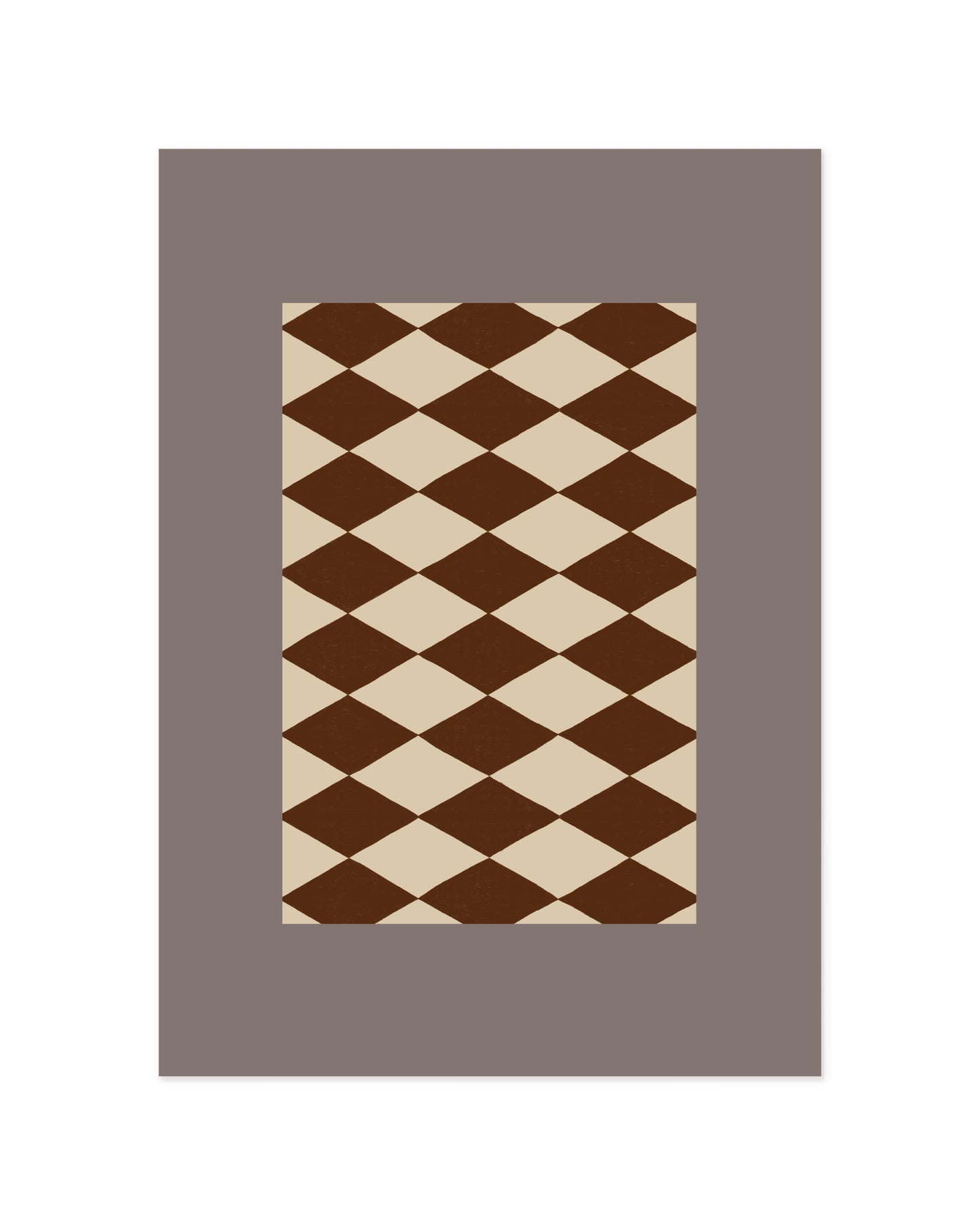 Harlequin Study III printable wall art by Paperhus