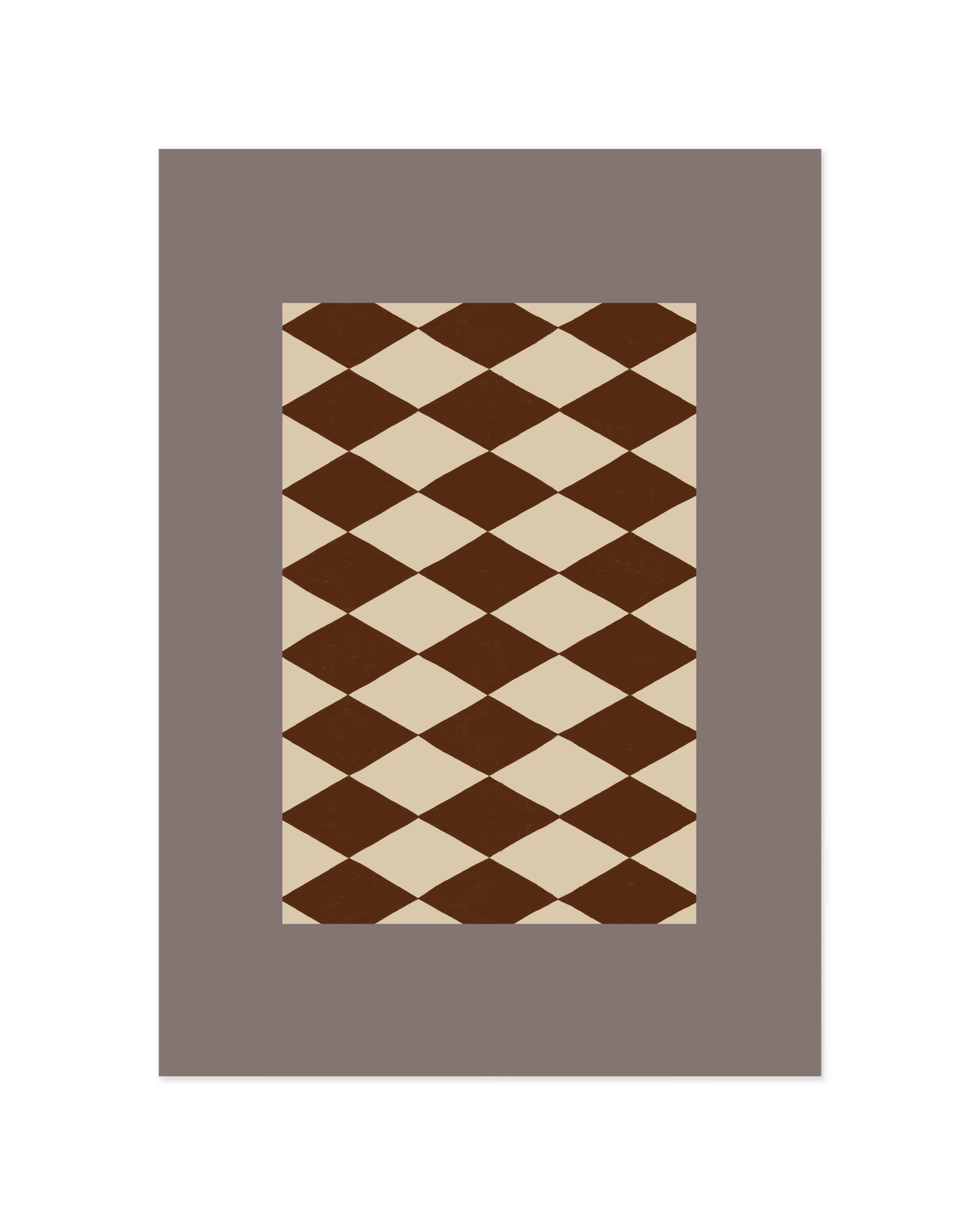 Harlequin Study III printable wall art by Paperhus