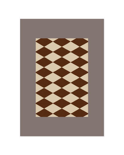 Harlequin Study III printable wall art by Paperhus