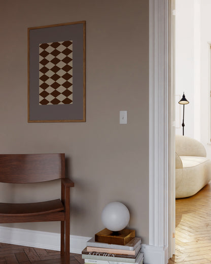 Harlequin Study III printable wall art by Paperhus