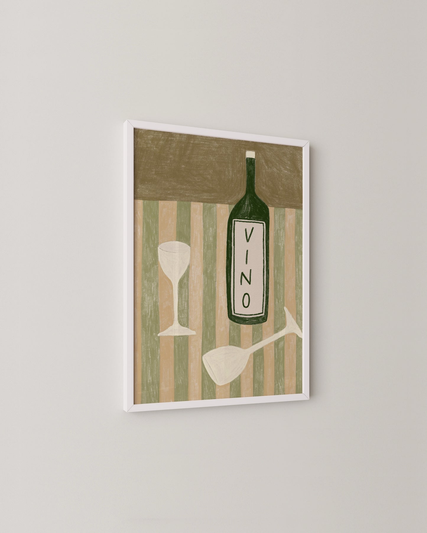 Vino Wine Bottle Print- Wall Art -Paperhus- Printable wall art - Instant downloads - DIY home decor -Paperhus