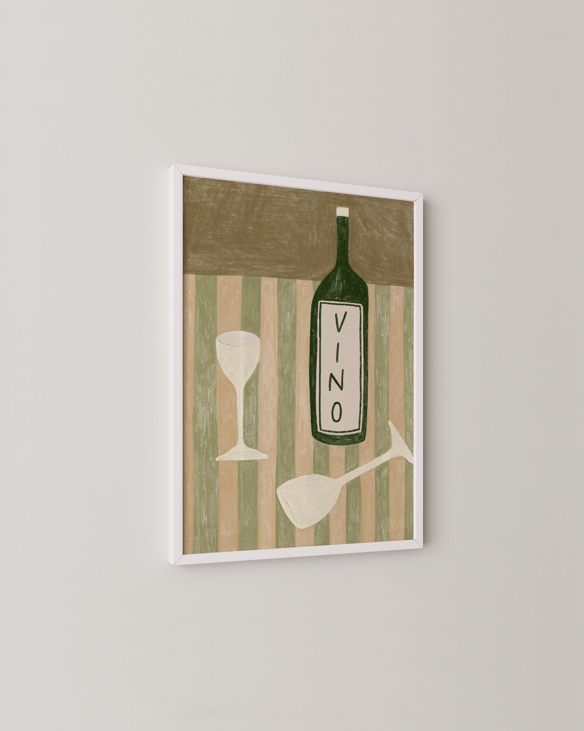 Vino Wine Bottle Print- Wall Art -Paperhus- Printable wall art - Instant downloads - DIY home decor -Paperhus