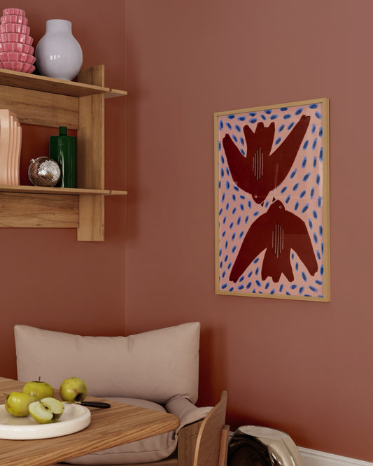 Bird Illustration Printable Wall Art | Digital Download printable wall art by Paperhus