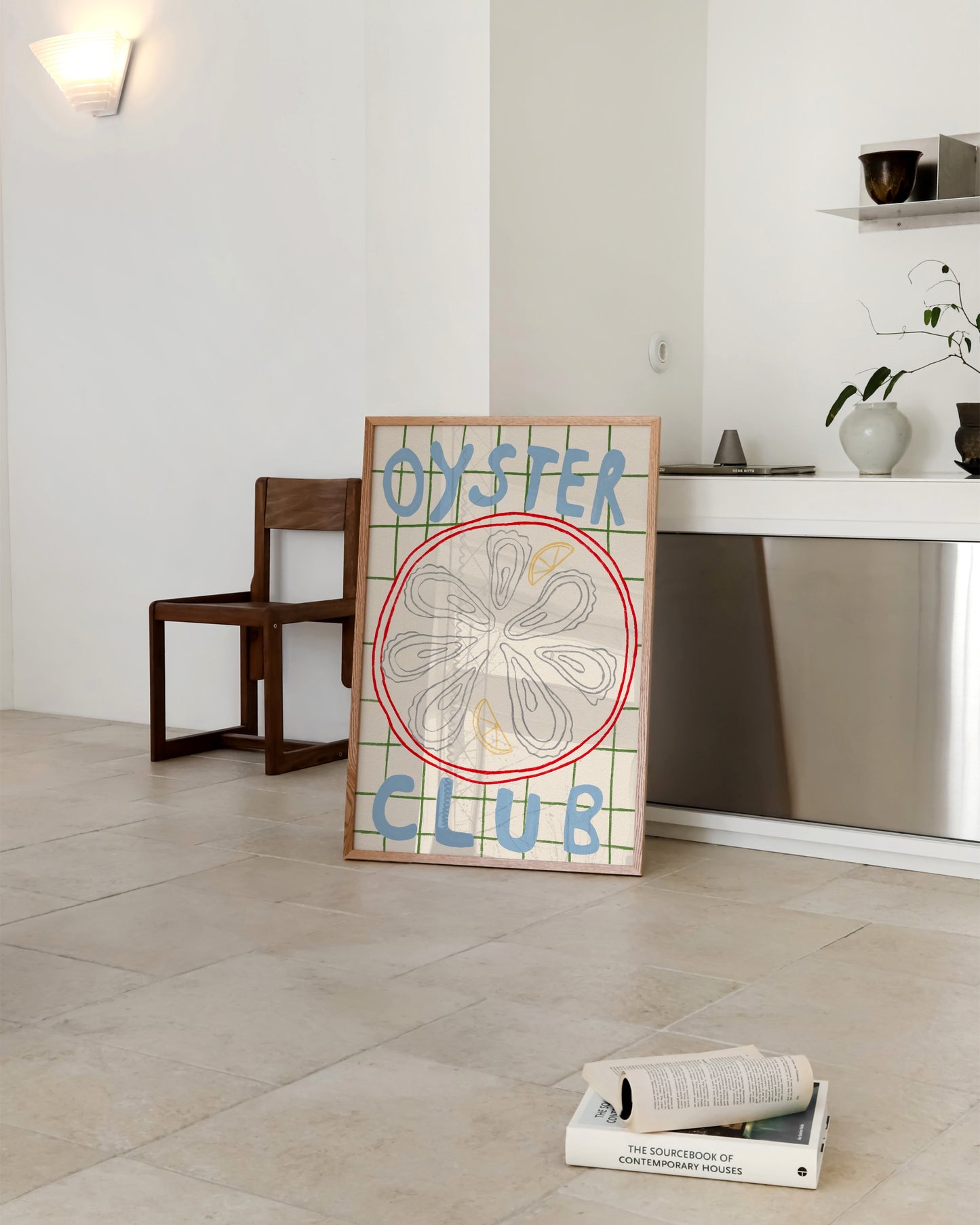 Oyster Club Print- Wall Art -Paperhus- Printable wall art - Instant downloads - DIY home decor -Paperhus