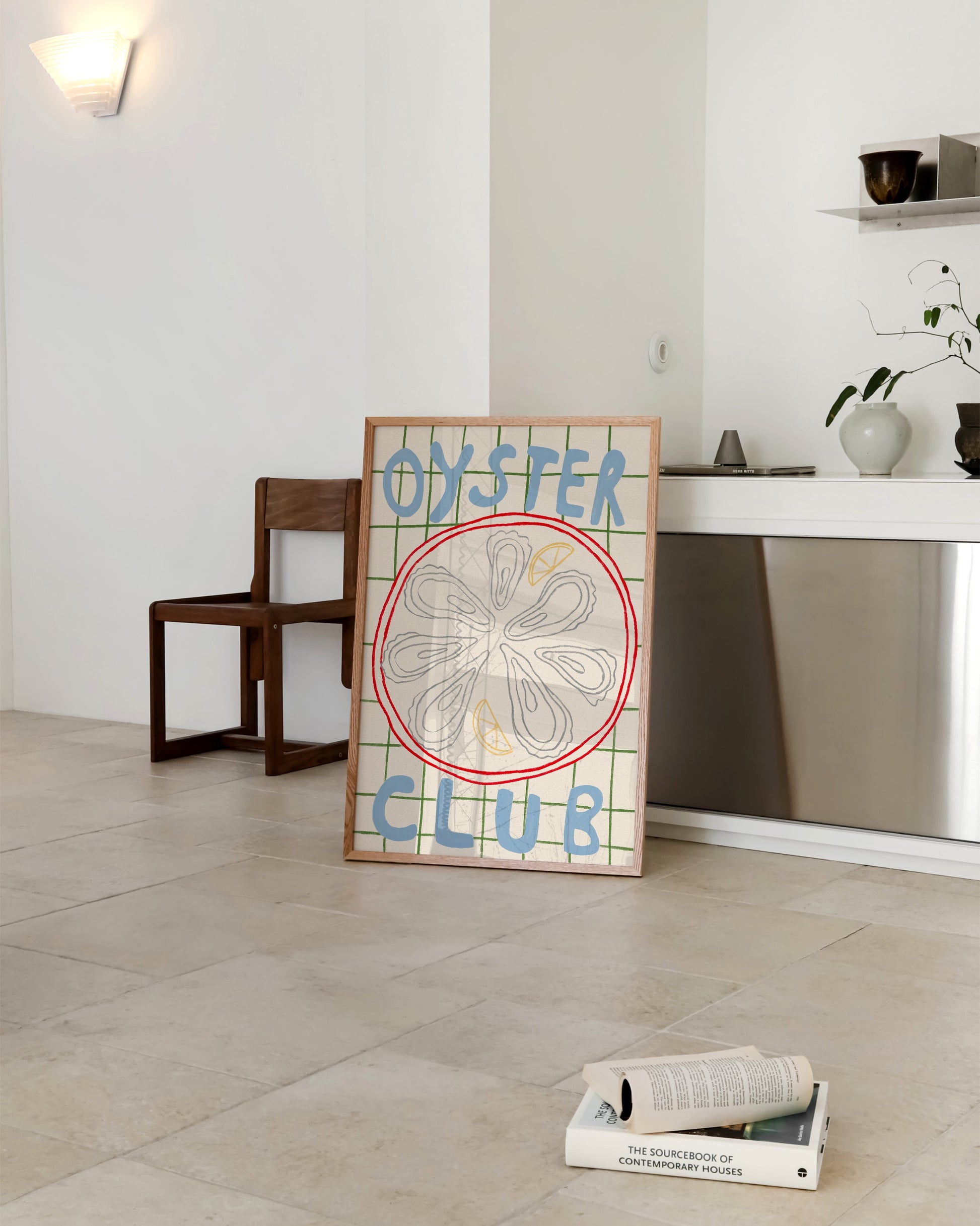Oyster Club Print- Wall Art -Paperhus- Printable wall art - Instant downloads - DIY home decor -Paperhus