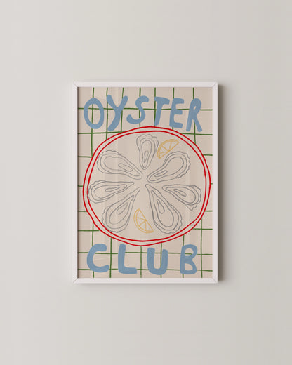 Oyster Club Print- Wall Art -Paperhus- Printable wall art - Instant downloads - DIY home decor -Paperhus