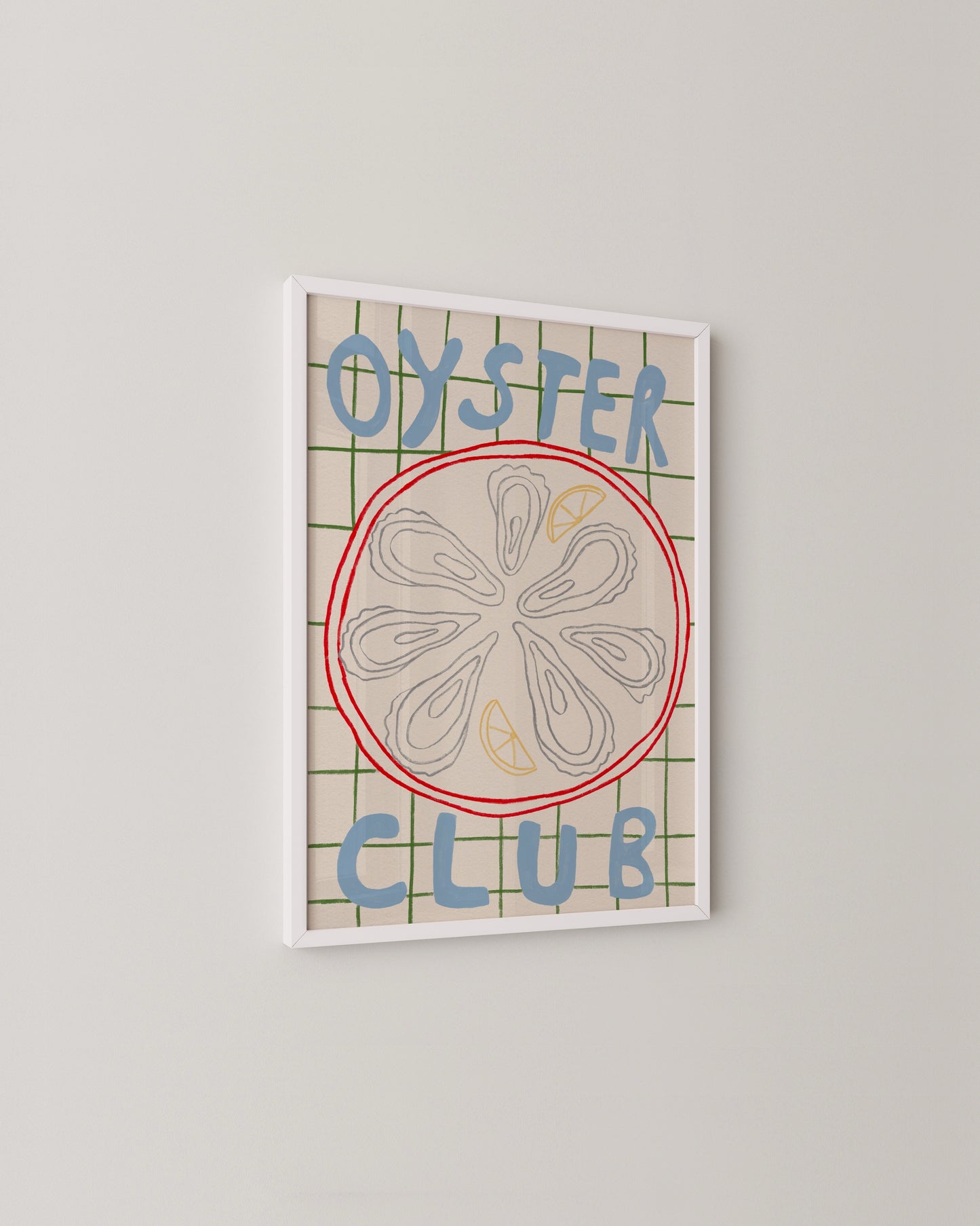 Oyster Club Print- Wall Art -Paperhus- Printable wall art - Instant downloads - DIY home decor -Paperhus