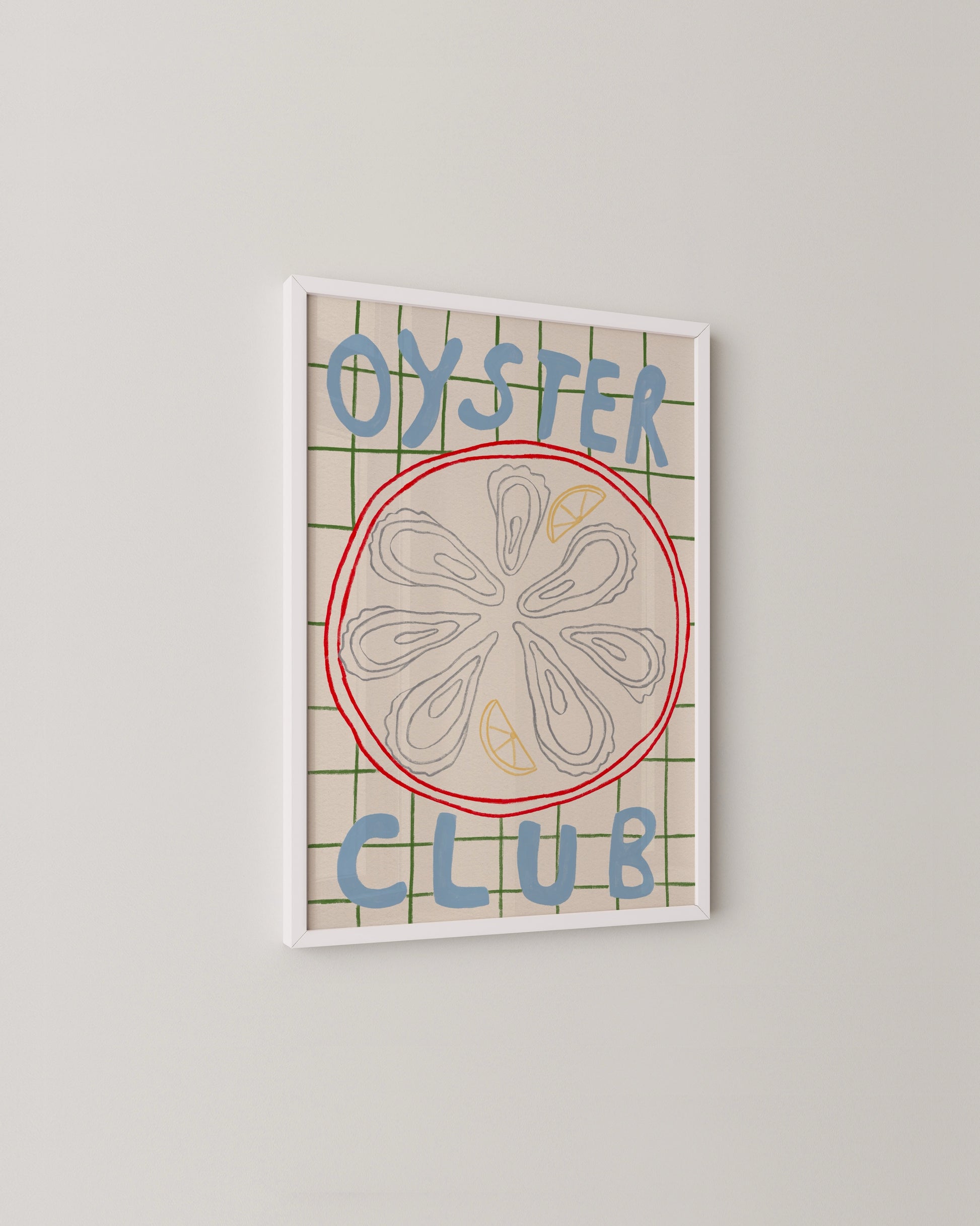 Oyster Club Print- Wall Art -Paperhus- Printable wall art - Instant downloads - DIY home decor -Paperhus
