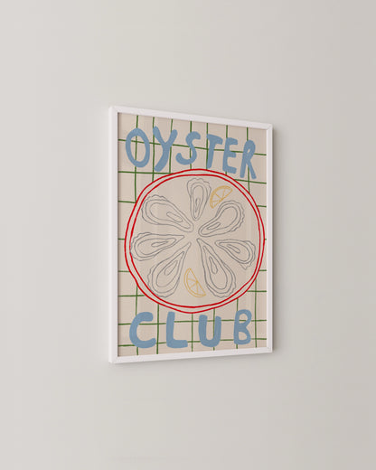 Oyster Club Print- Wall Art -Paperhus- Printable wall art - Instant downloads - DIY home decor -Paperhus