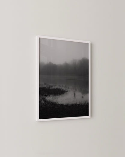 Misty Lake Print- Wall Art -Paperhus- Printable wall art - Instant downloads - DIY home decor -Paperhus