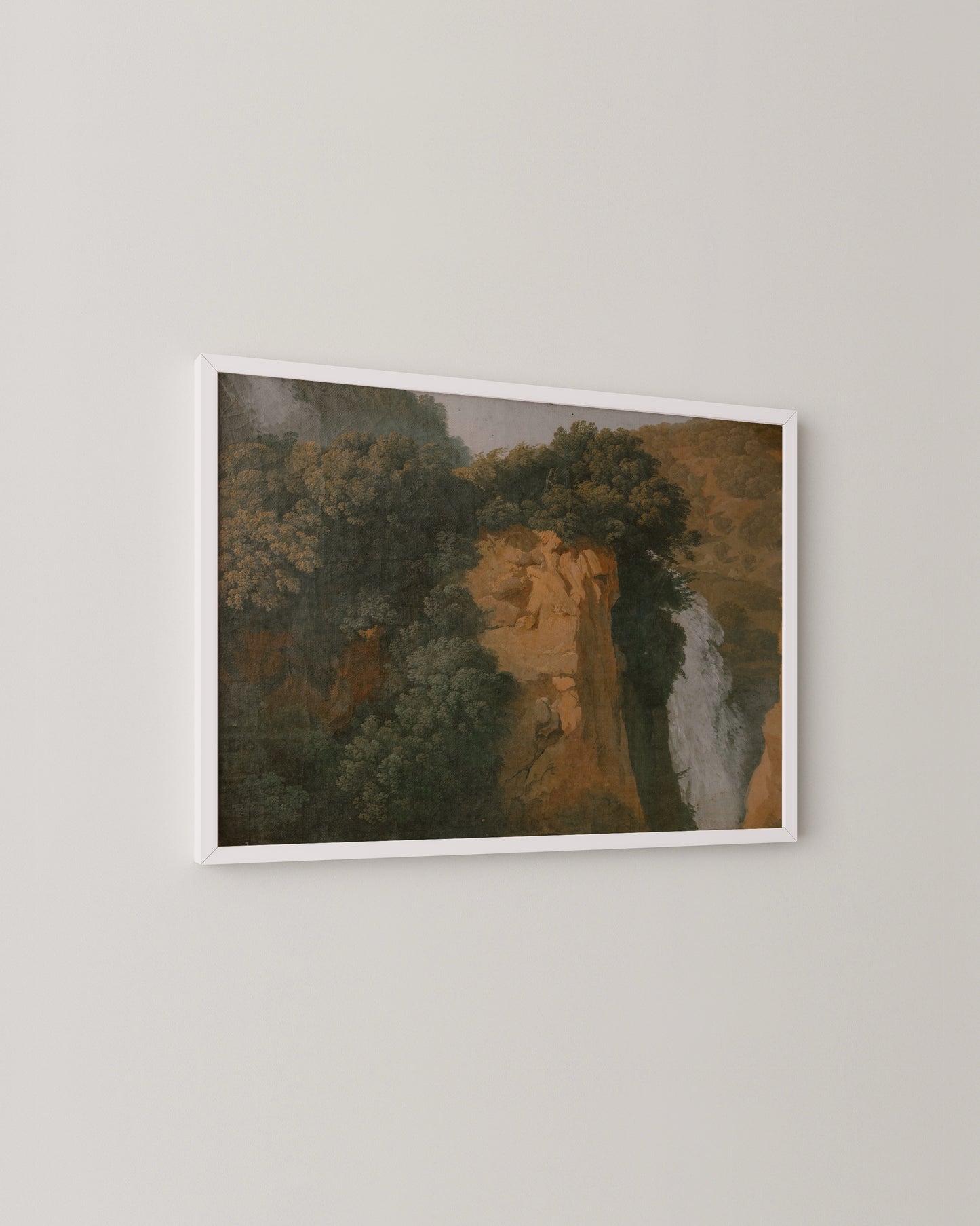 Waterfall Cliff Print- Wall Art -Paperhus- Printable wall art - Instant downloads - DIY home decor -Paperhus