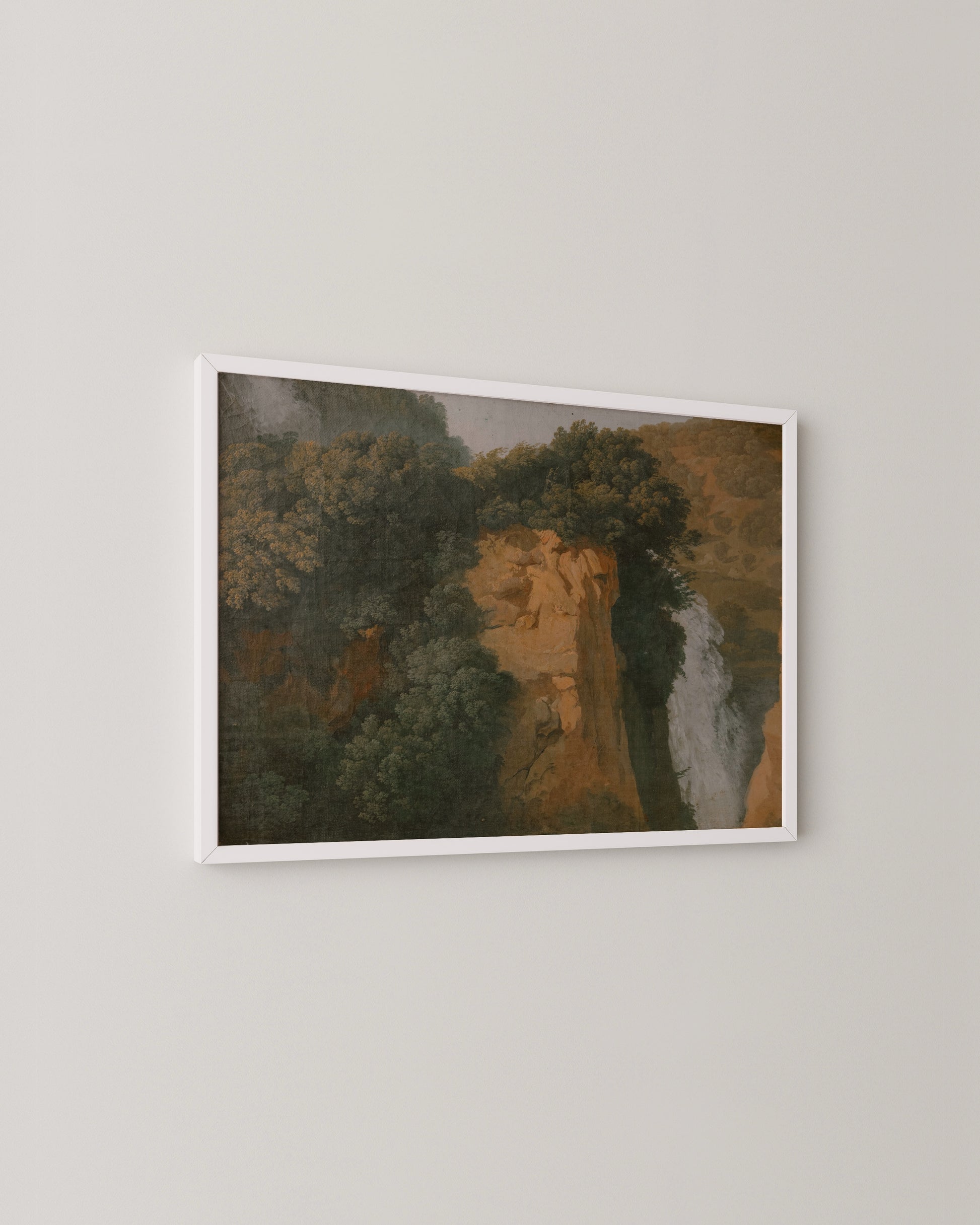 Waterfall Cliff Print- Wall Art -Paperhus- Printable wall art - Instant downloads - DIY home decor -Paperhus