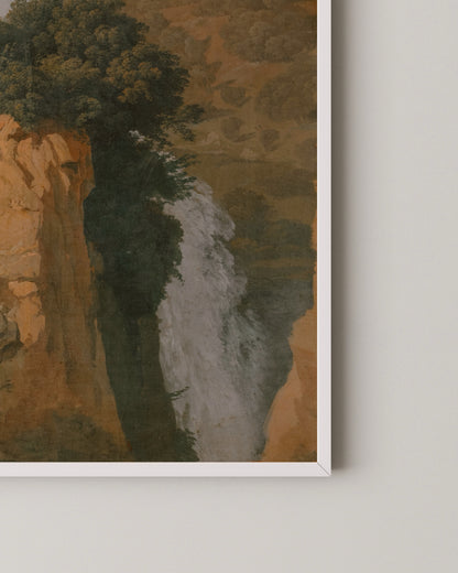 Waterfall Cliff Print- Wall Art -Paperhus- Printable wall art - Instant downloads - DIY home decor -Paperhus