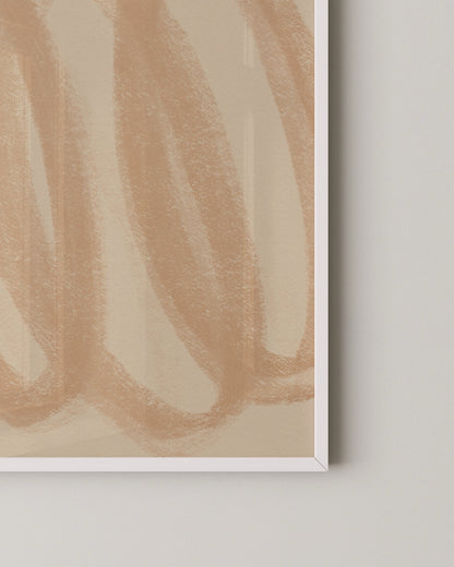 Minimalist Scribble Print