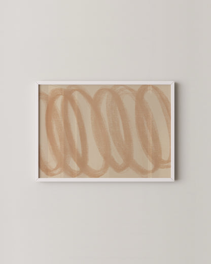 Minimalist Scribble Print