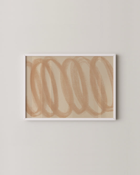 Minimalist Scribble Print