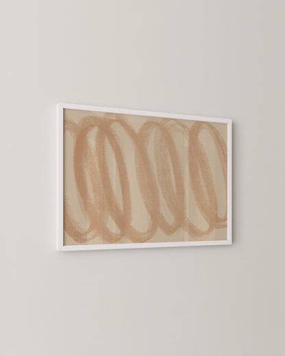 Minimalist Scribble Print