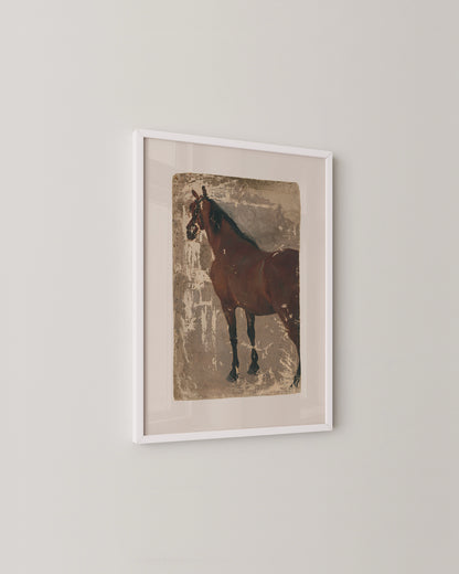 Vintage Horse Art Print- Wall Art -Paperhus- Printable wall art - Instant downloads - DIY home decor -Paperhus