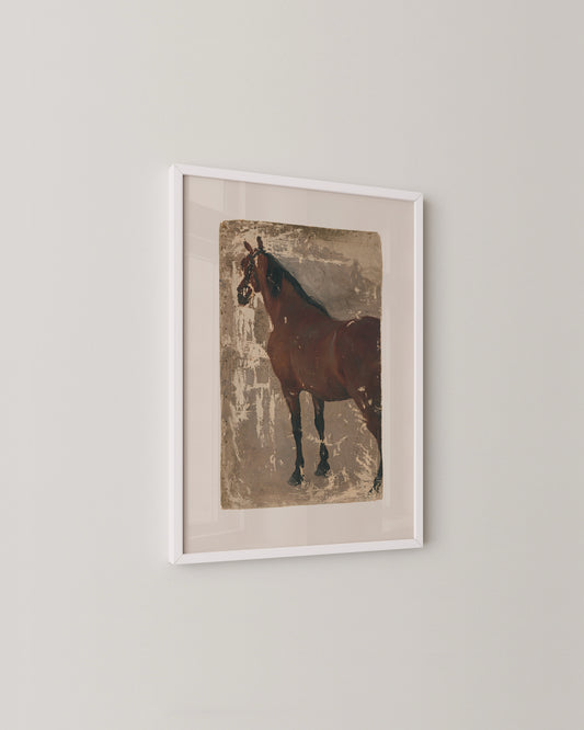 Vintage Horse Art Print