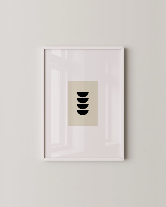 Minimalist Shapes Print