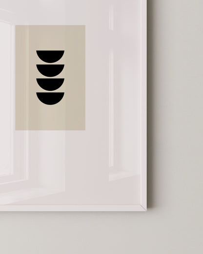 Minimalist Shapes Print- Wall Art -Paperhus- Printable wall art - Instant downloads - DIY home decor -Paperhus