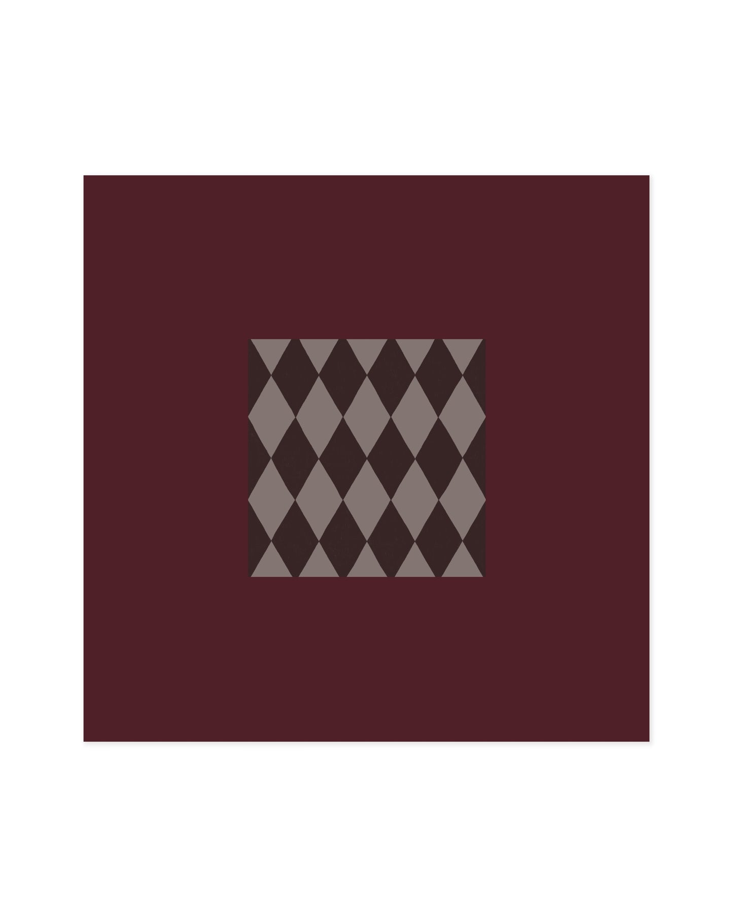 Harlequin Study IV printable wall art by Paperhus