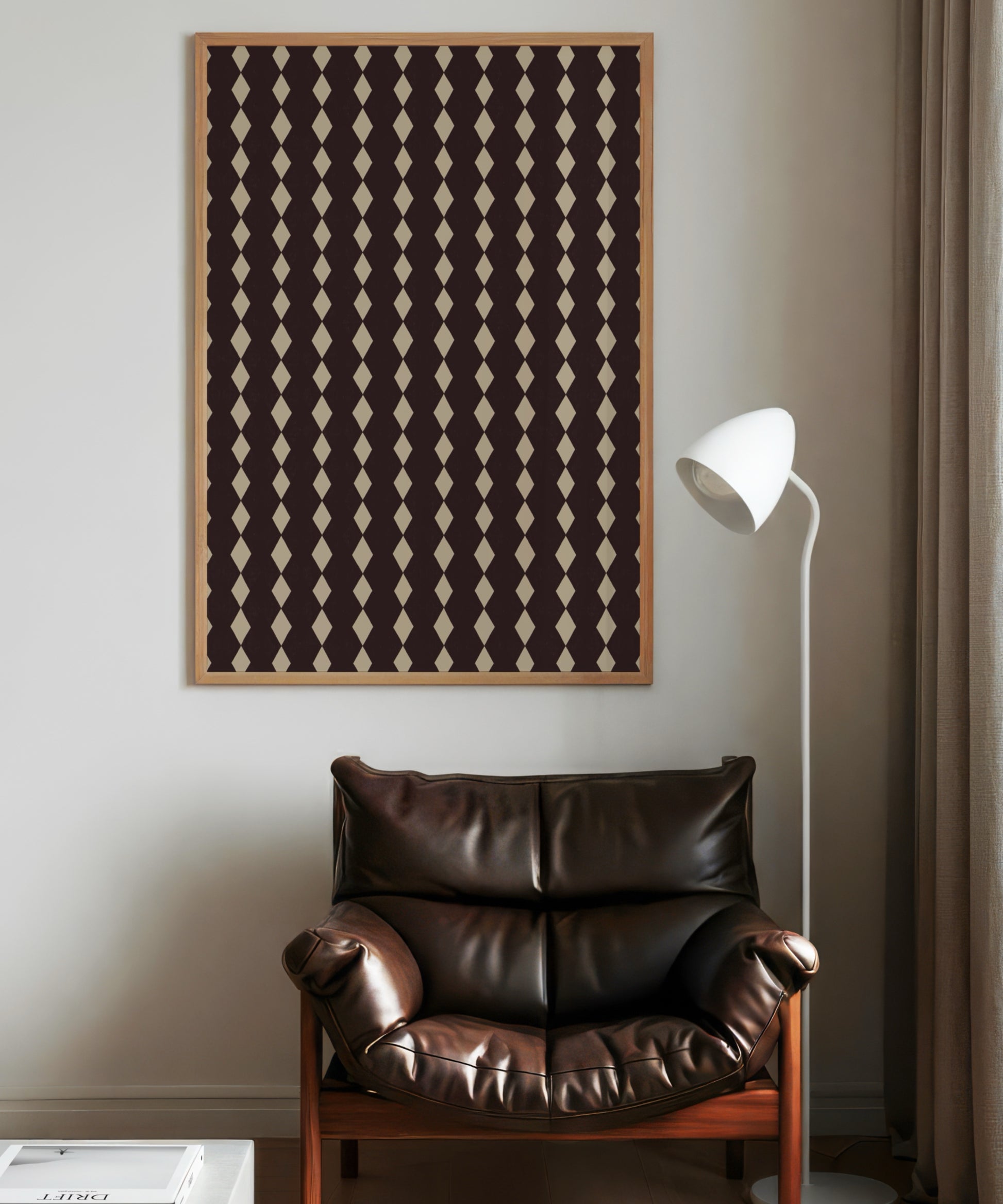 Harlequin Study V printable wall art by Paperhus