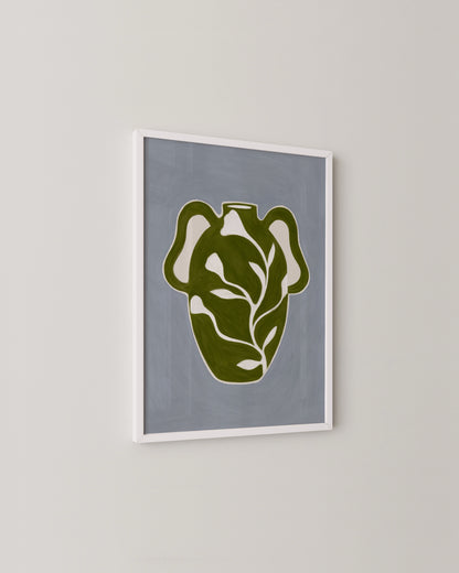 Olive Green Pottery Print- Wall Art -Paperhus- Printable wall art - Instant downloads - DIY home decor -Paperhus