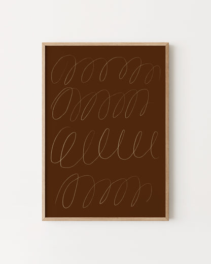 Line & Loop. Flow Print