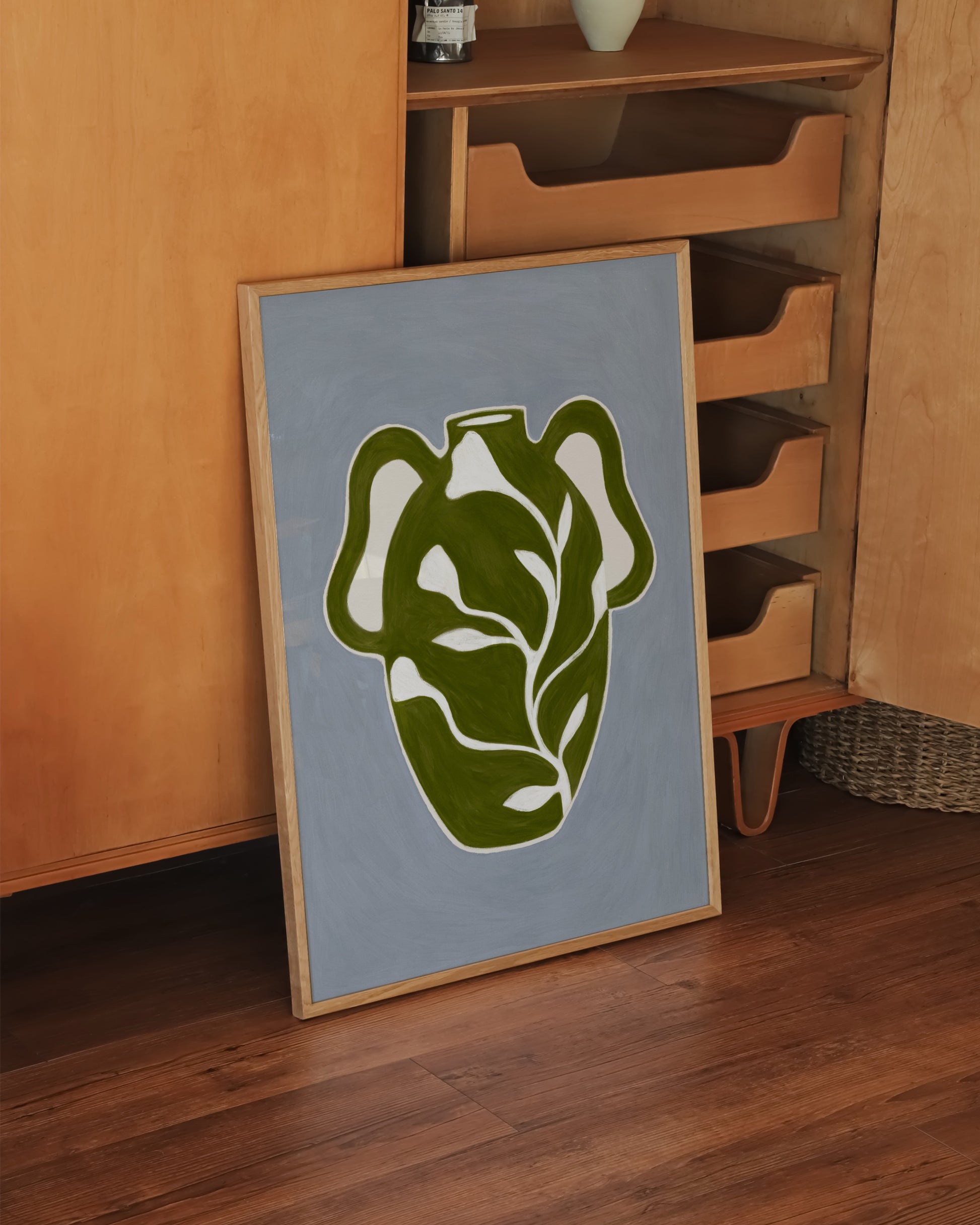 Olive Green Pottery Print- Wall Art -Paperhus- Printable wall art - Instant downloads - DIY home decor -Paperhus