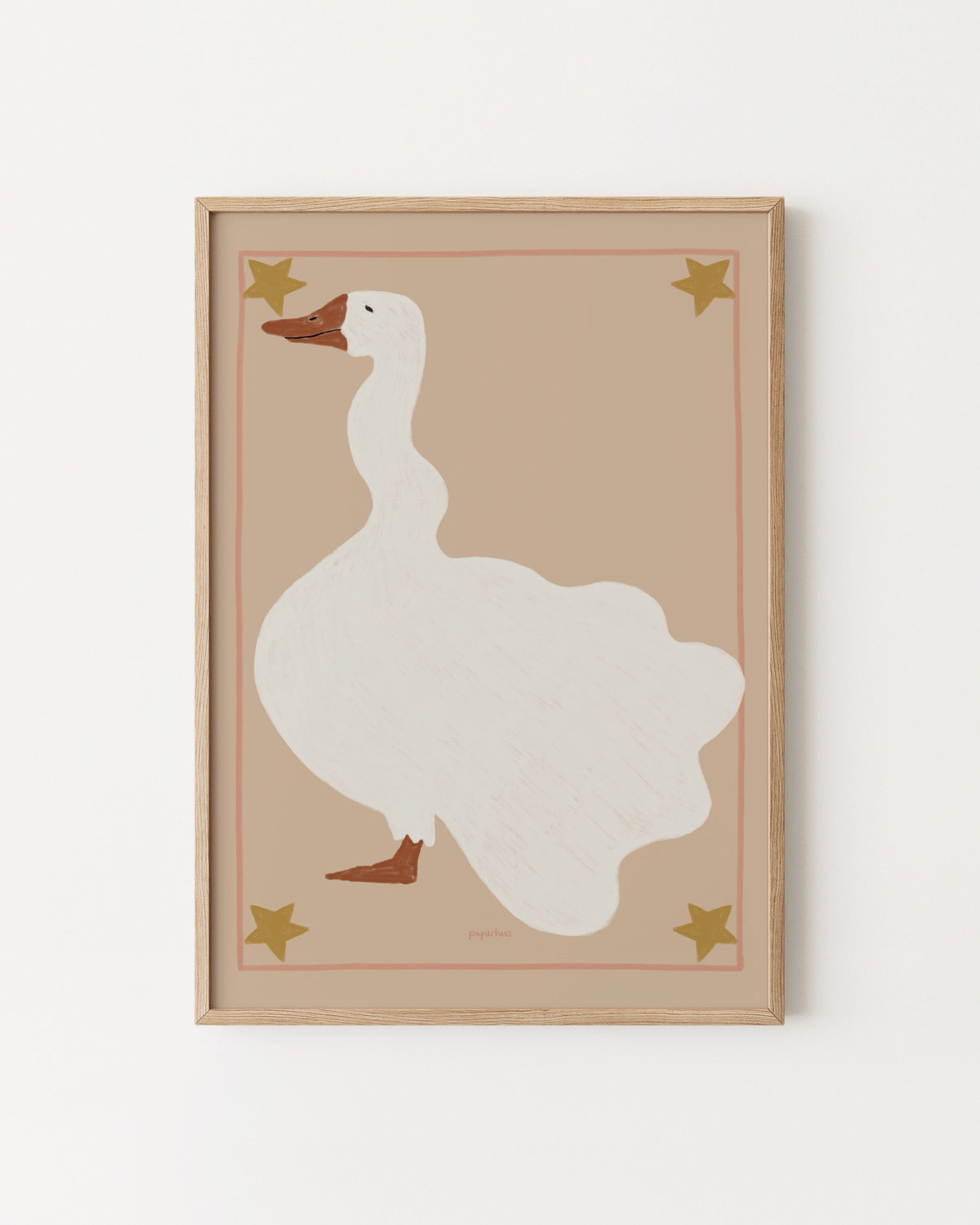 Farm Life. Goose Print