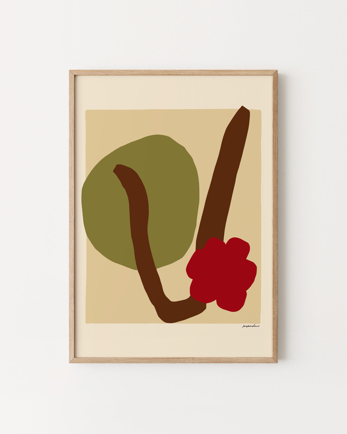 Shape Study. Organic Forms Print