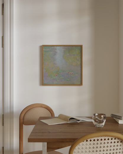 Water Lilies Print- Wall Art -Paperhus- Printable wall art - Instant downloads - DIY home decor -Paperhus