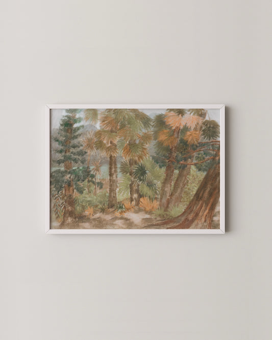 Jungle Landscape Print- Wall Art -Paperhus- Printable wall art - Instant downloads - DIY home decor -Paperhus